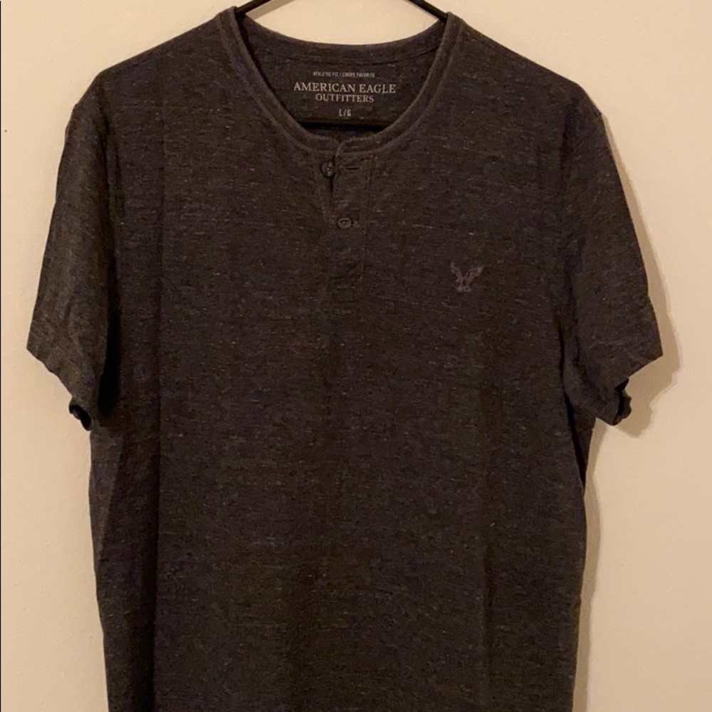Large Grey American Eagle T-Shirt